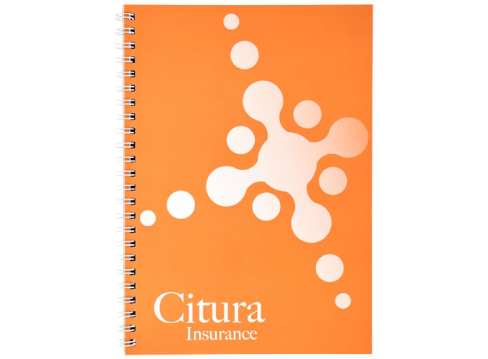 Notebook A5 Desk-Mate® con copertina sintetica