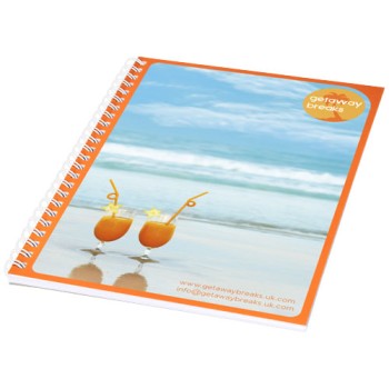Notebook A5 Desk-Mate® con copertina sintetica