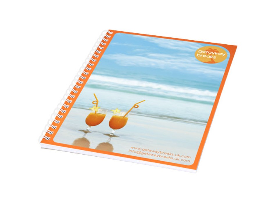 Notebook A5 Desk-Mate® con copertina sintetica