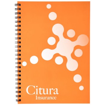 Notebook A5 Desk-Mate® con copertina sintetica
