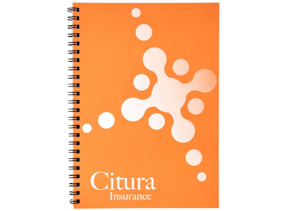 Notebook A5 Desk-Mate® con copertina sintetica