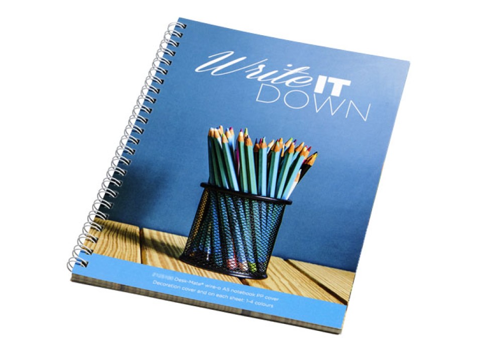 Notebook A5 spiralato Desk-Mate®