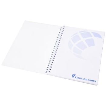 Notebook A5 spiralato Desk-Mate® con copertina in PP