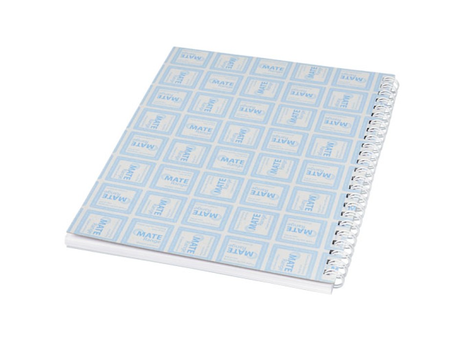 Notebook A5 spiralato Desk-Mate® con copertina in PP