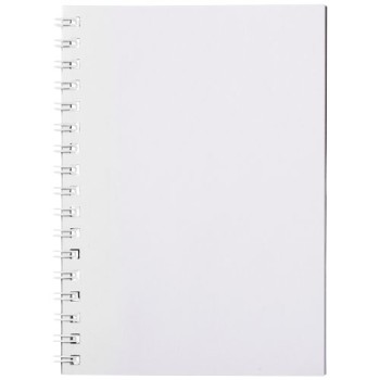 Notebook A6 spiralato Desk-Mate® con copertina in PP