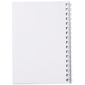 Notebook A6 spiralato Desk-Mate® con copertina in PP