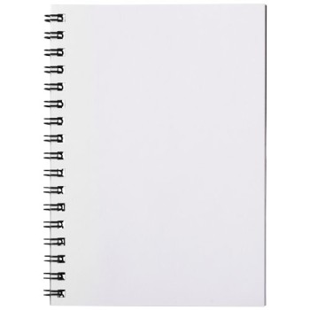 Notebook A6 spiralato Desk-Mate® con copertina in PP