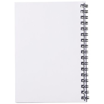 Notebook A6 spiralato Desk-Mate® con copertina in PP