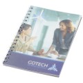 Notebook A6 spiralato Desk-Mate® con copertina in PP