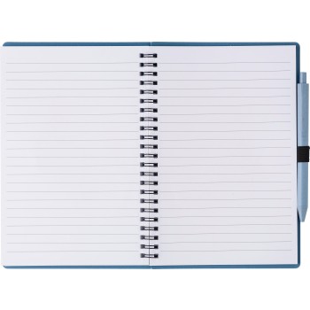 Notebook in fibra di grano con penna Massimo Original