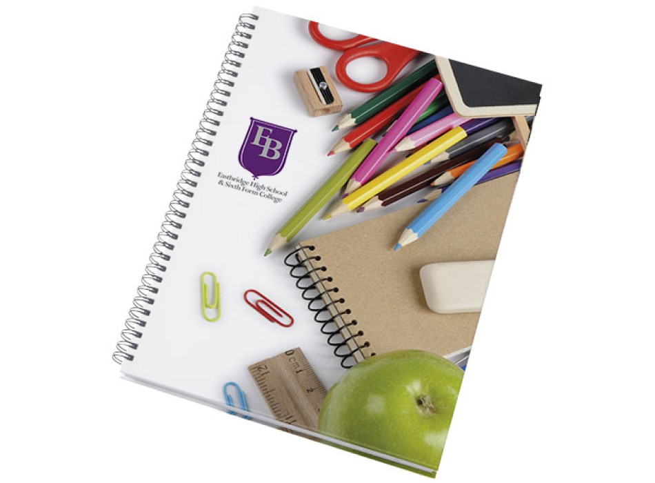 Notebook Wire-o formato A4 e copertina rigida