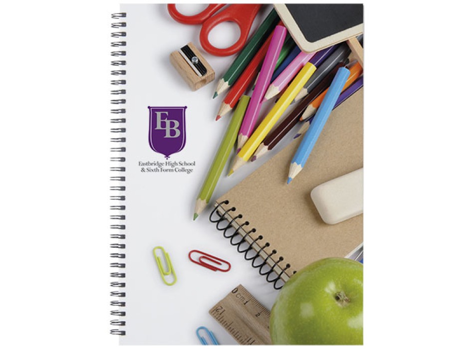 Notebook Wire-o formato A4 e copertina rigida