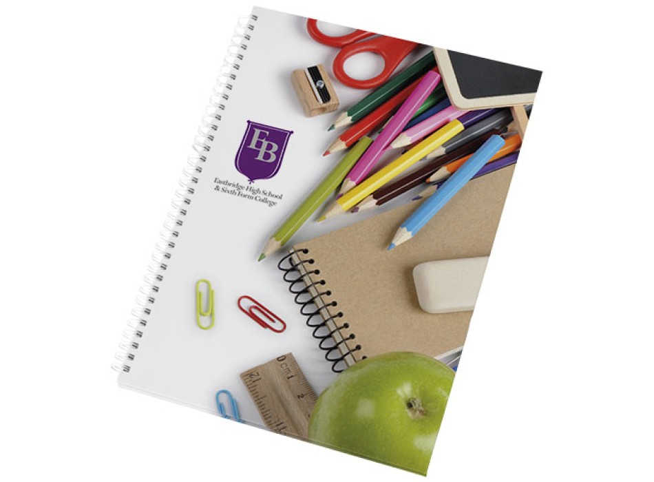 Notebook Wire-o formato A4 e copertina rigida