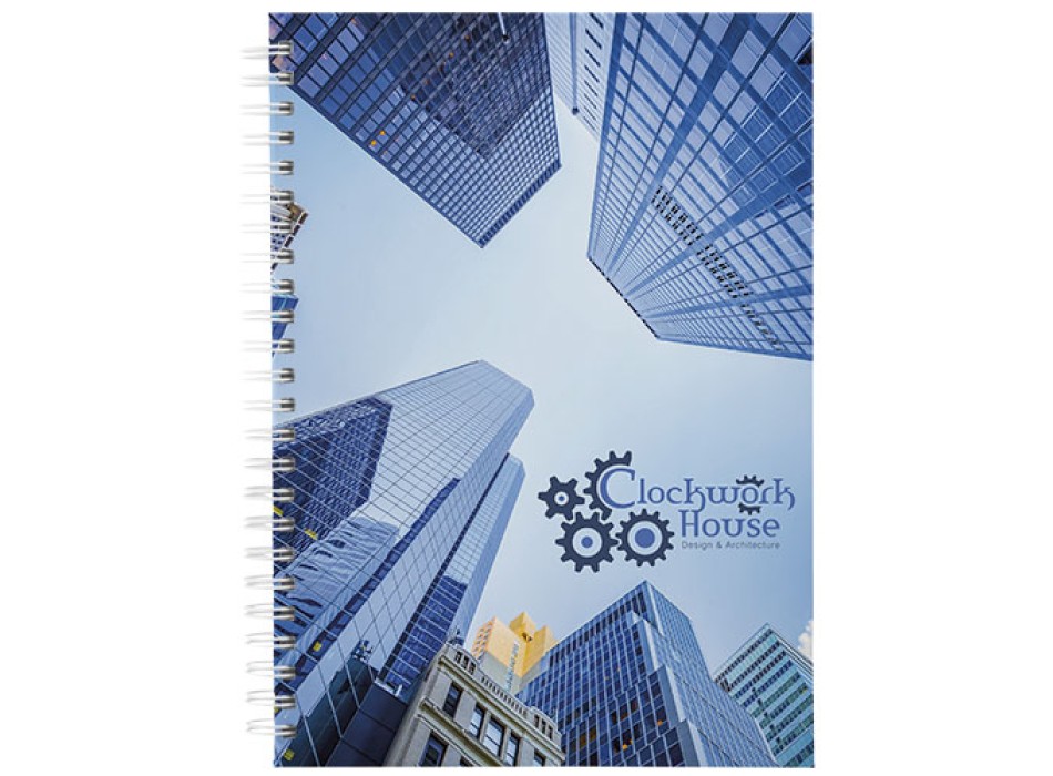 Notebook Wire-o formato A5 e copertina rigida