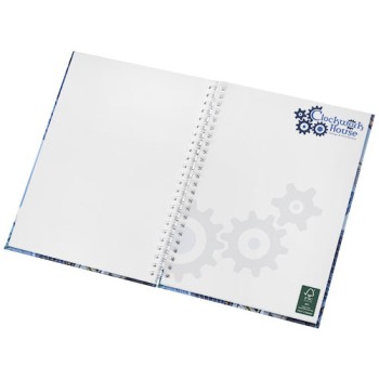 Notebook Wire-o formato A5 e copertina rigida