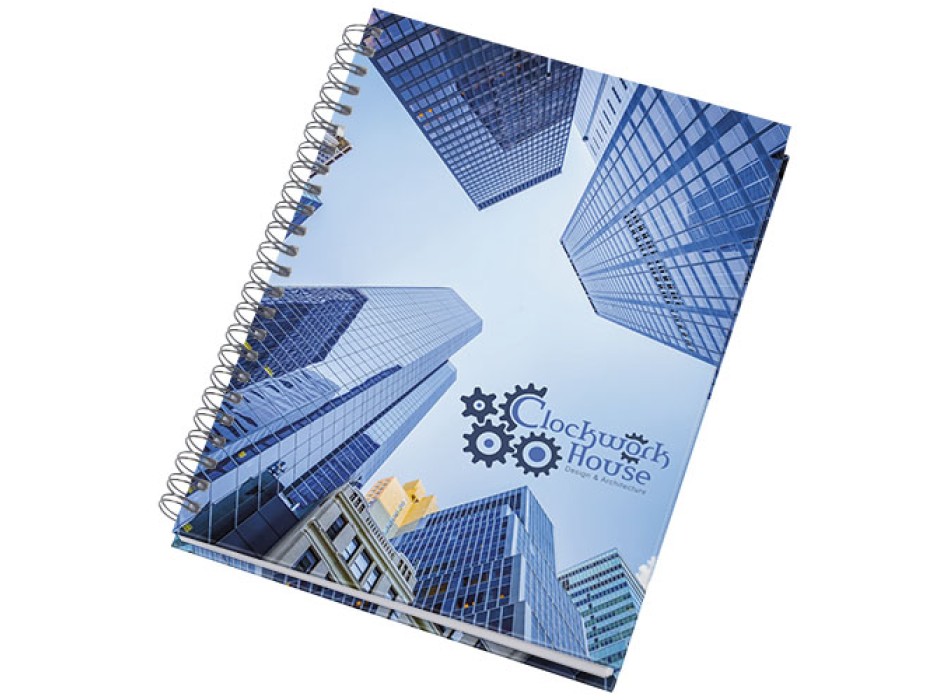 Notebook Wire-o formato A5 e copertina rigida