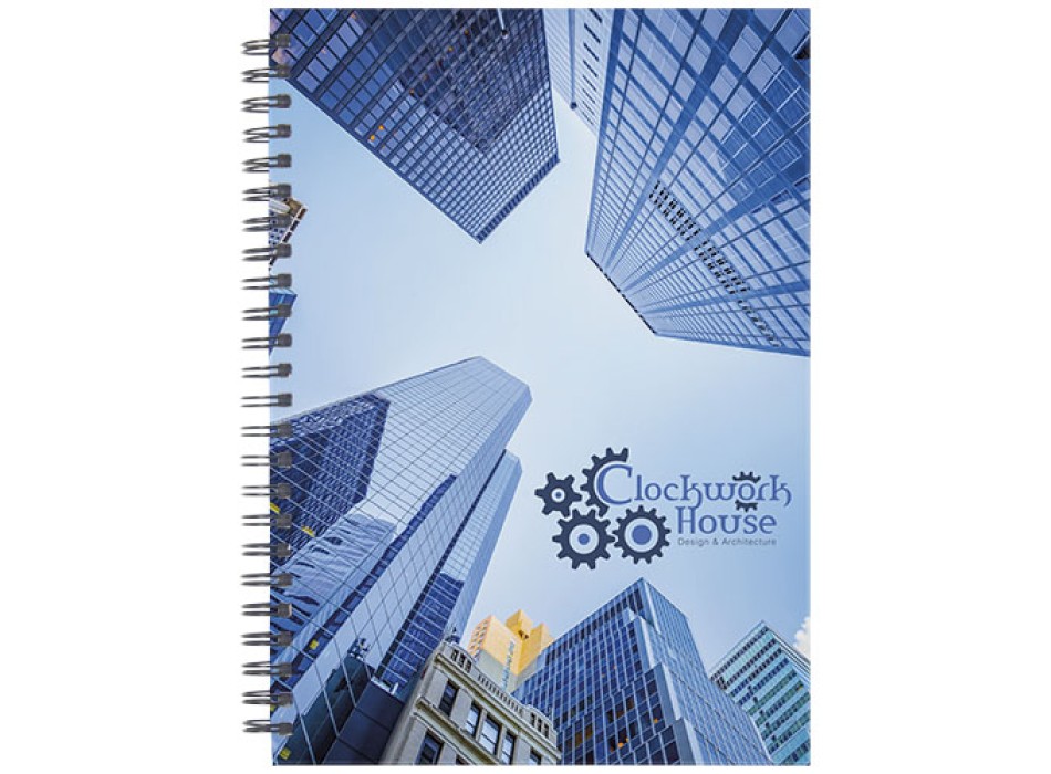 Notebook Wire-o formato A5 e copertina rigida