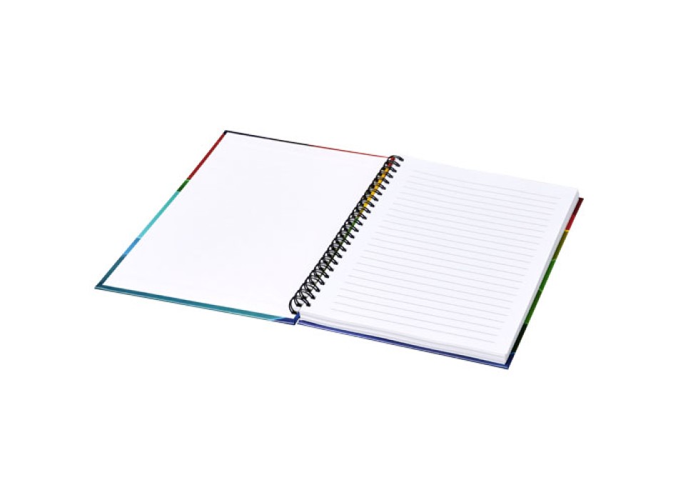 Notebook Wire-o formato A5 e copertina rigida