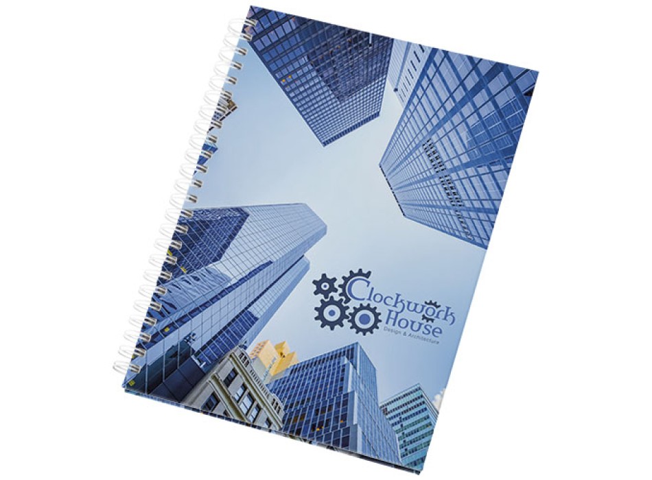 Notebook Wire-o formato A5 e copertina rigida
