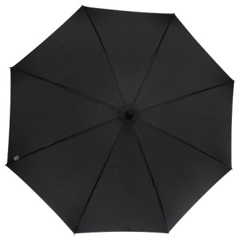 Ombrello da 23" con apertura automatica, finitura carbon look e impugnatura arcuata Fontana