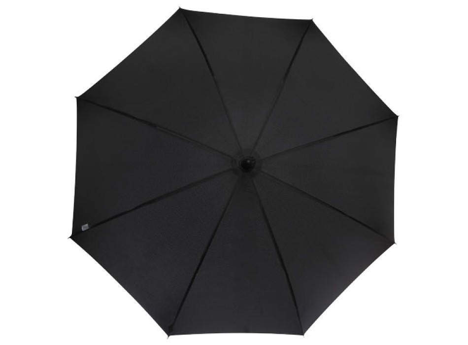 Ombrello da 23" con apertura automatica, finitura carbon look e impugnatura arcuata Fontana