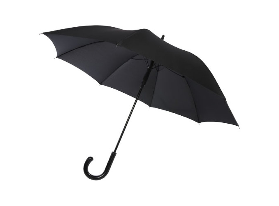Ombrello da 23" con apertura automatica, finitura carbon look e impugnatura arcuata Fontana