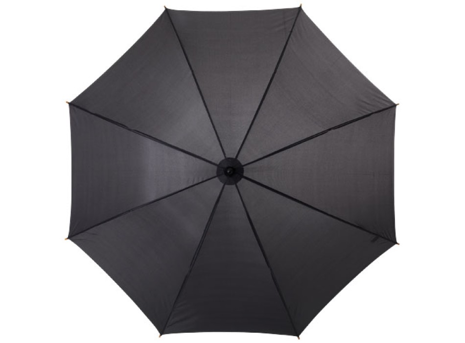 Ombrello Jova da 23" con manico e asta in legno