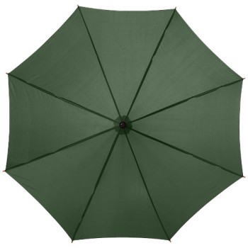 Ombrello Kyle da 23'' con apertura automatica, manico e asta in legno