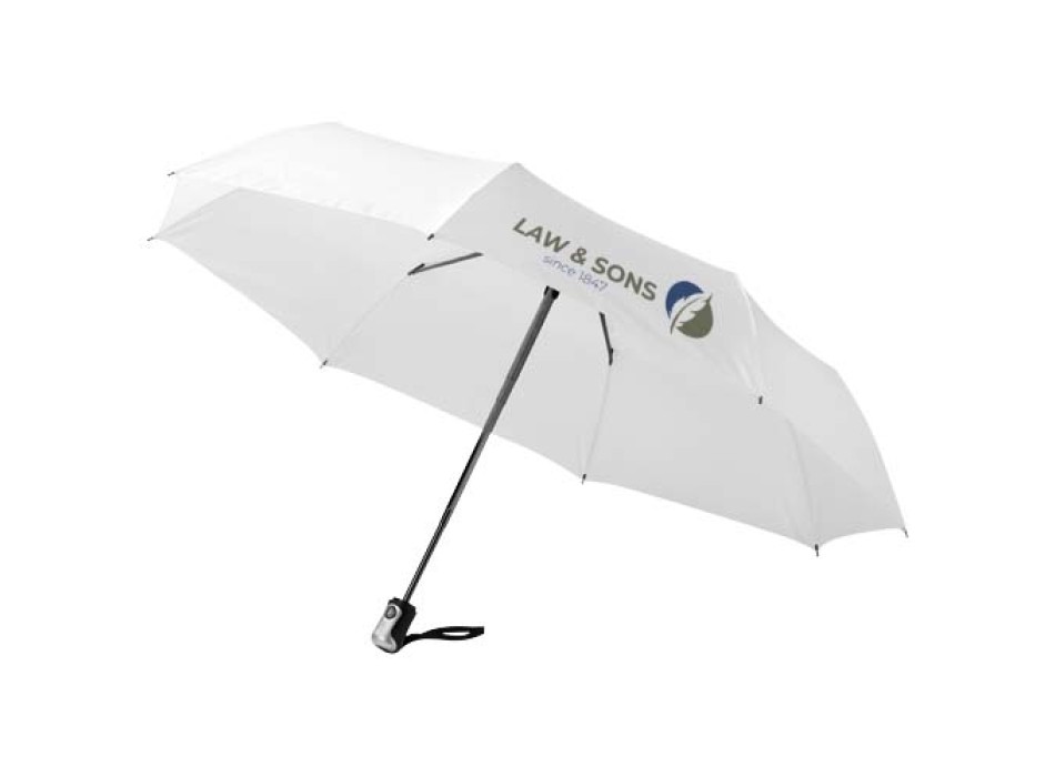 Ombrello pieghevole Alex da 21,5" con chiusura/apertura automatica