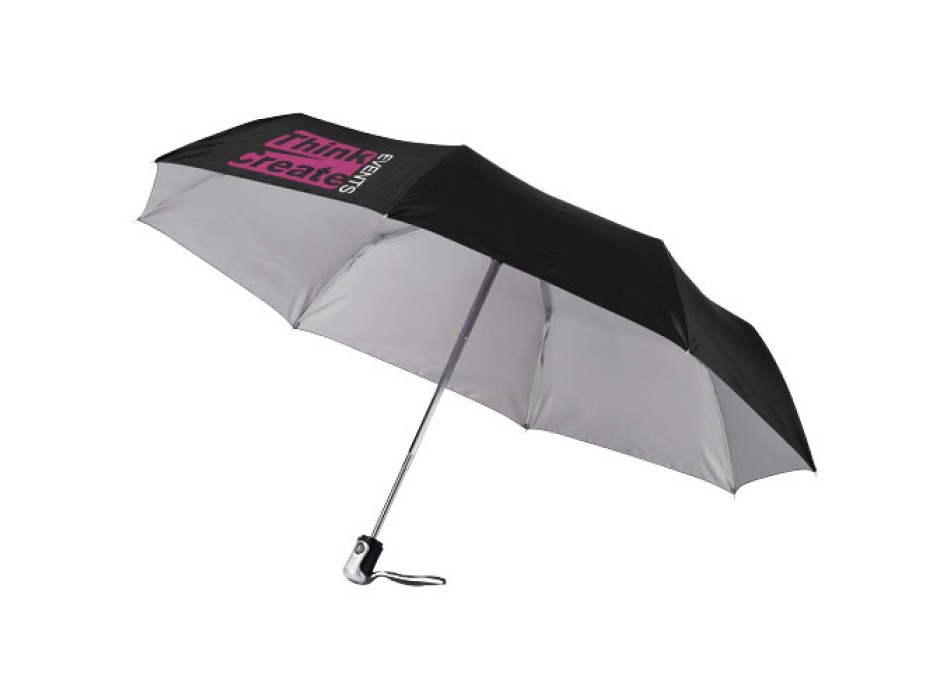 Ombrello pieghevole Alex da 21,5" con chiusura/apertura automatica