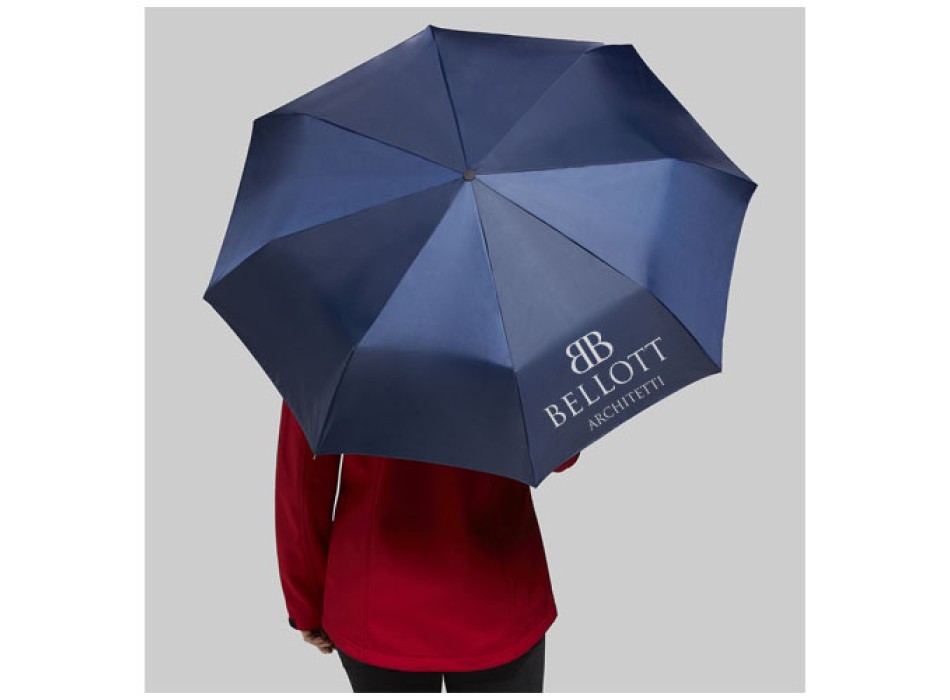 Ombrello pieghevole Alex da 21,5" con chiusura/apertura automatica