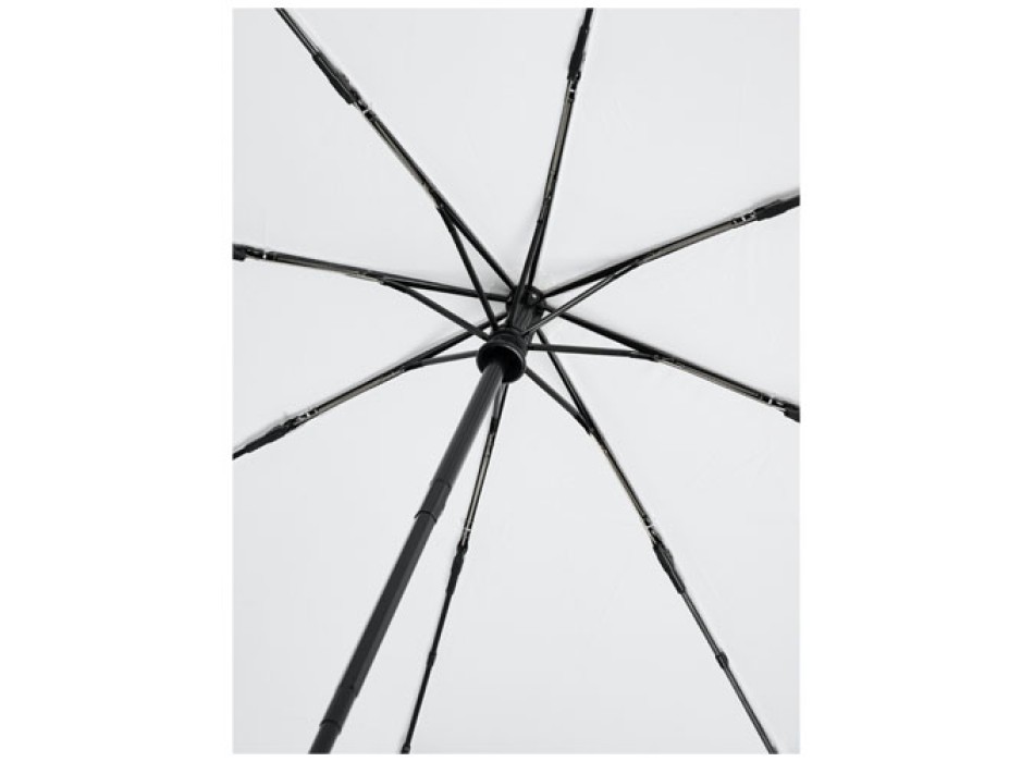 Ombrello pieghevole Bo da 21" ad apertura/chiusura automatica in PET riciclato