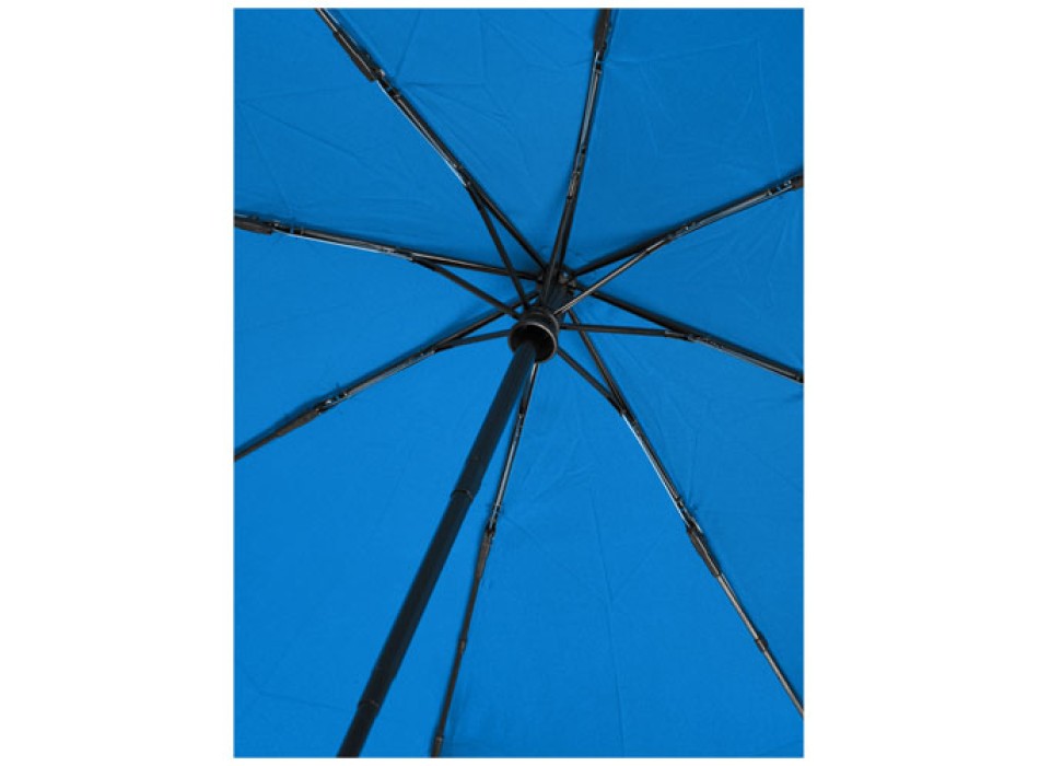 Ombrello pieghevole Bo da 21" ad apertura/chiusura automatica in PET riciclato