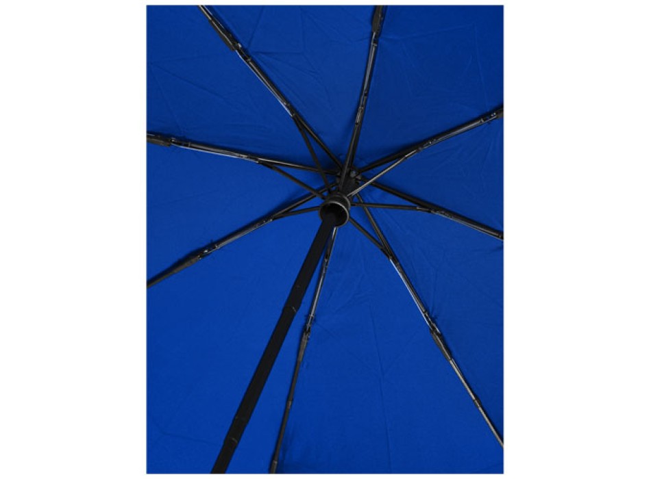 Ombrello pieghevole Bo da 21" ad apertura/chiusura automatica in PET riciclato