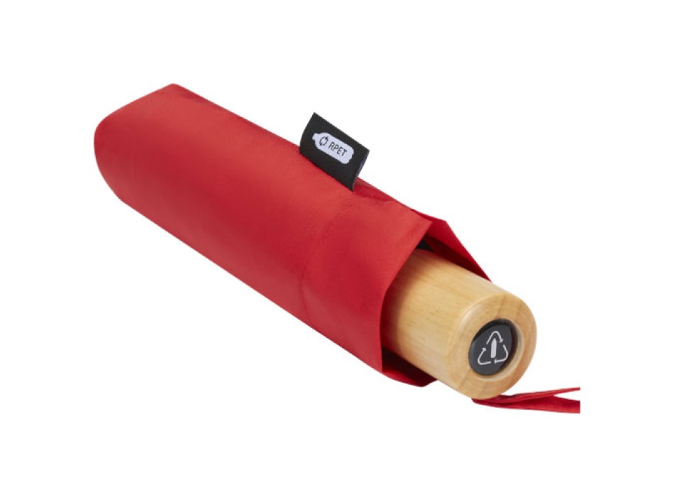 Ombrello pieghevole in PET riciclato antivento da 21" Birgit