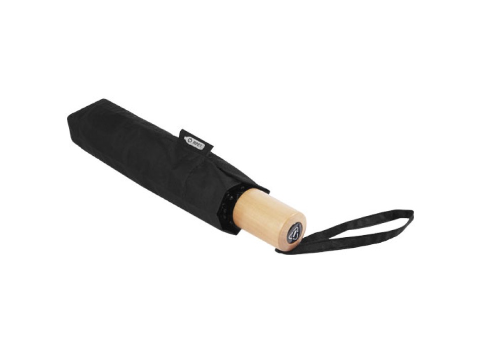 Ombrello pieghevole in PET riciclato antivento da 21" Birgit
