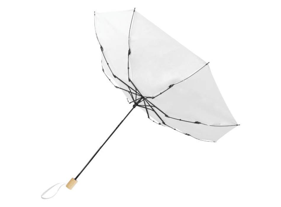 Ombrello pieghevole in PET riciclato antivento da 21" Birgit
