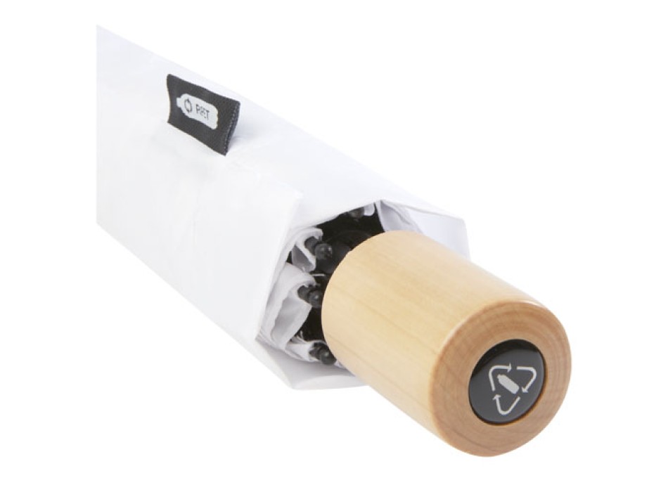 Ombrello pieghevole in PET riciclato antivento da 21" Birgit