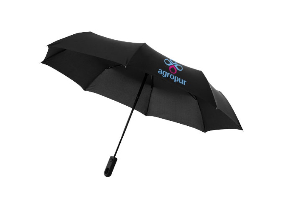 Ombrello pieghevole Trav da 21,5" con chiusura/apertura automatica