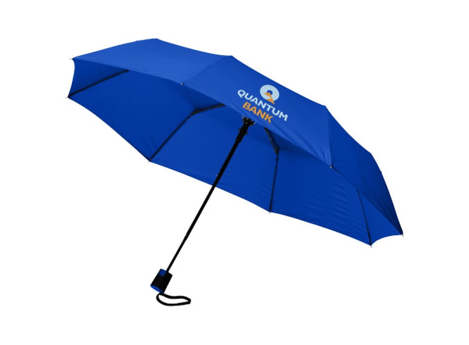 Ombrello pieghevole Wali da 21" con apertura automatica