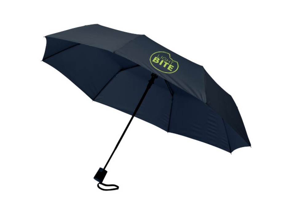 Ombrello pieghevole Wali da 21" con apertura automatica