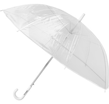 Ombrello trasparente, in POE Denise