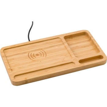 Organizer da scrivania in bamboo Faye