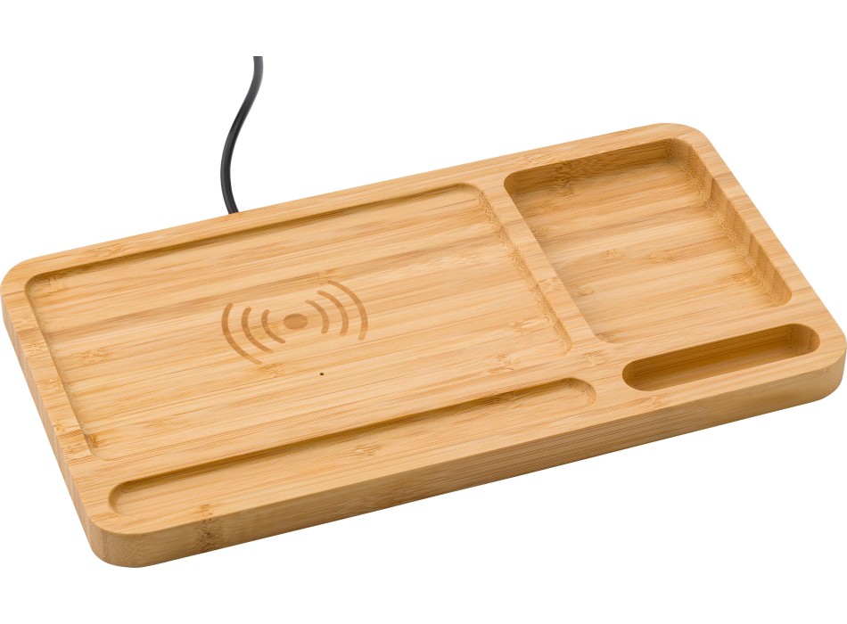Organizer da scrivania in bamboo Faye