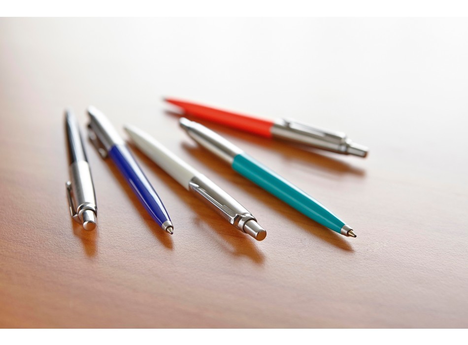 Parker, penna a sfera Jotter in acciaio inox e plastica