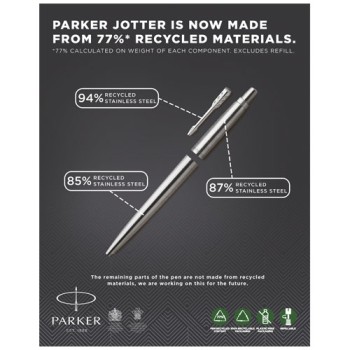Parker penna a sfera Jotter (inchiostro nero)