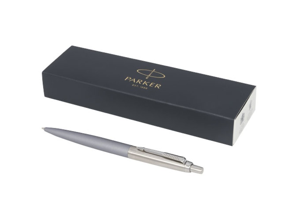 Parker penna a sfera opaca con finiture cromate Jotter XL (inchiostro blu)