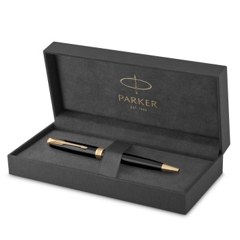 Parker, penna a sfera Sonnet, in acciaio inox e ottone laccato