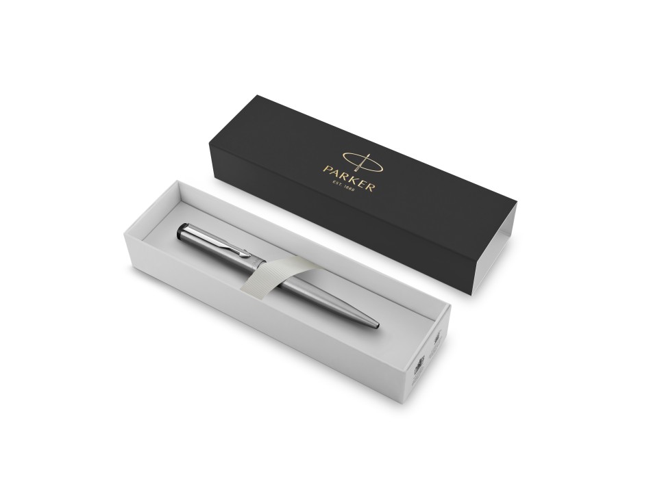 Parker, penna a sfera Vector in acciaio inox