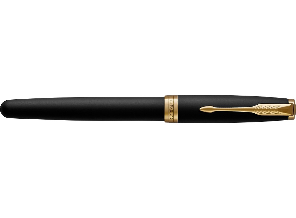 Parker, penna rollerball Sonnet in acciaio inox e ottone laccato